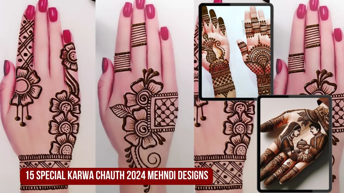 15 Special Karwa Chauth 2024 Mehndi Designs Elegant Patterns To Make