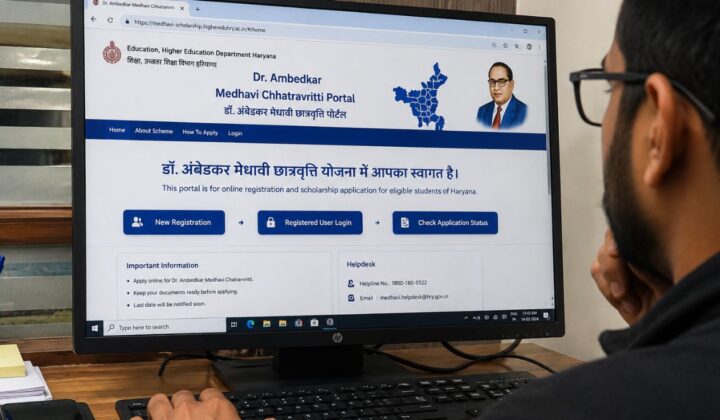 Dr. Ambedkar scholarship Haryana 2026
