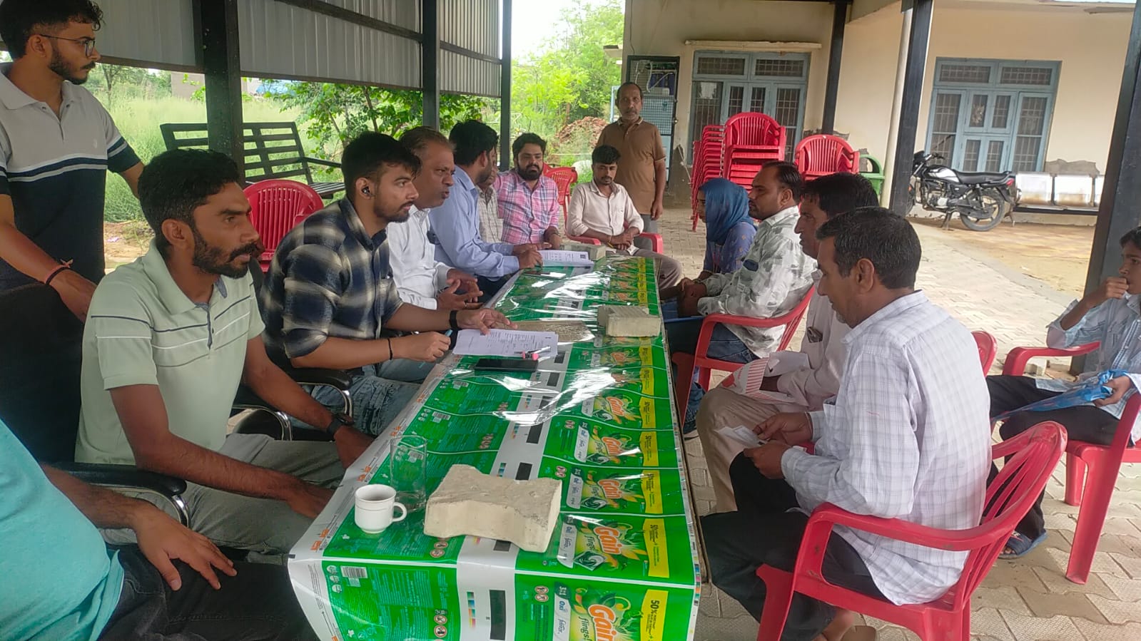 Red Cross ALIMCO Camp in Nathusari Choupata
