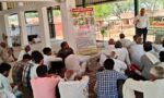 सिंचाई के बाद ग्वार और नरमा में जड़ गलन से पीले पड़ते पौधे