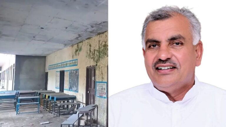 हिसार के मुकलान सरकारी स्कूल का भवन जहां नया स्कूल भवन बनाया जाएगा