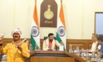 मुख्यमंत्री नायब सिंह सैनी कृषि और उद्यान विभाग की योजनाओं की समीक्षा करते हुए